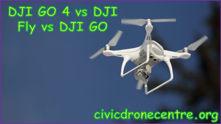 DJI GO 4 vs DJI Fly vs DJI GO