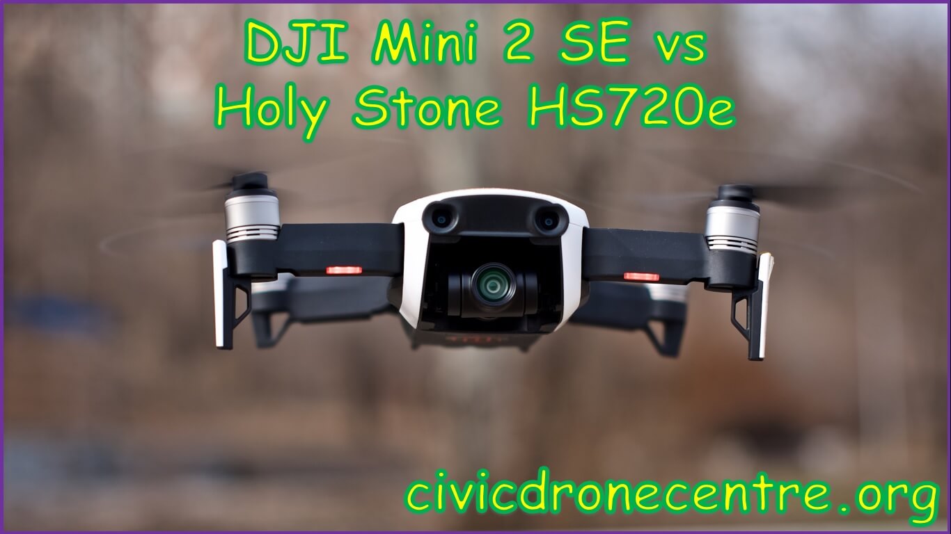DJI Mini 2 SE vs Holy Stone HS720e | holy stone vs dji mini se