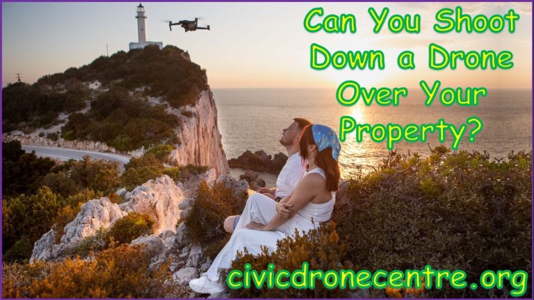 Can You Shoot Down a Drone Over Your Property | shooting down drones | is it illegal to shoot down a drone