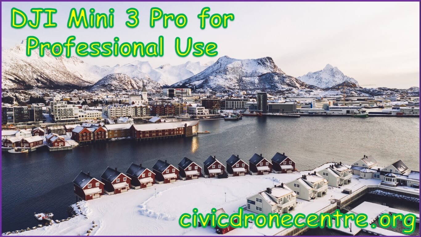 DJI Mini 3 Pro for Professional Use | dji mini 3 pro for real estate | drone professional dji
