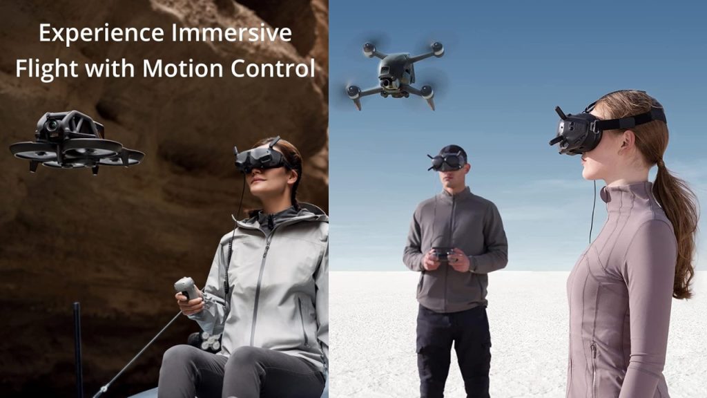 Drones with VR Headset